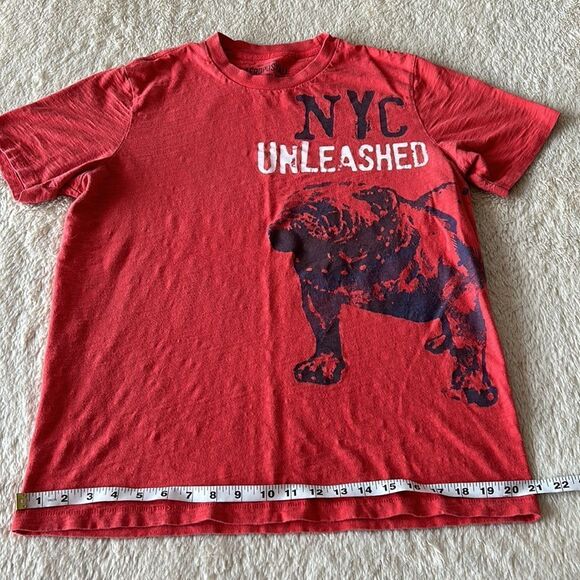 Aeropostale Short sleeve shirt red size Large - Picture 9 of 16